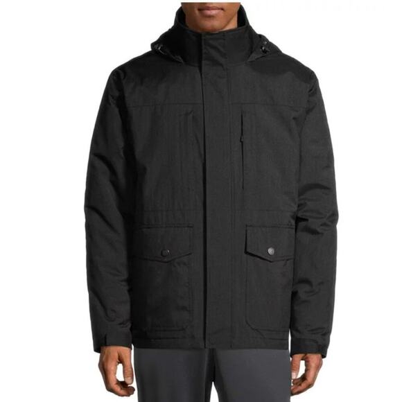 SwissTech Mens 3-in-1 Systems Hooded Jacket - Size S - Picture 1 of 14